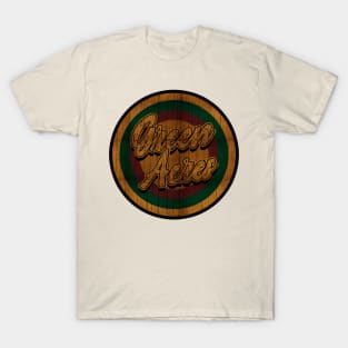 Circle Retro Green Acres T-Shirt